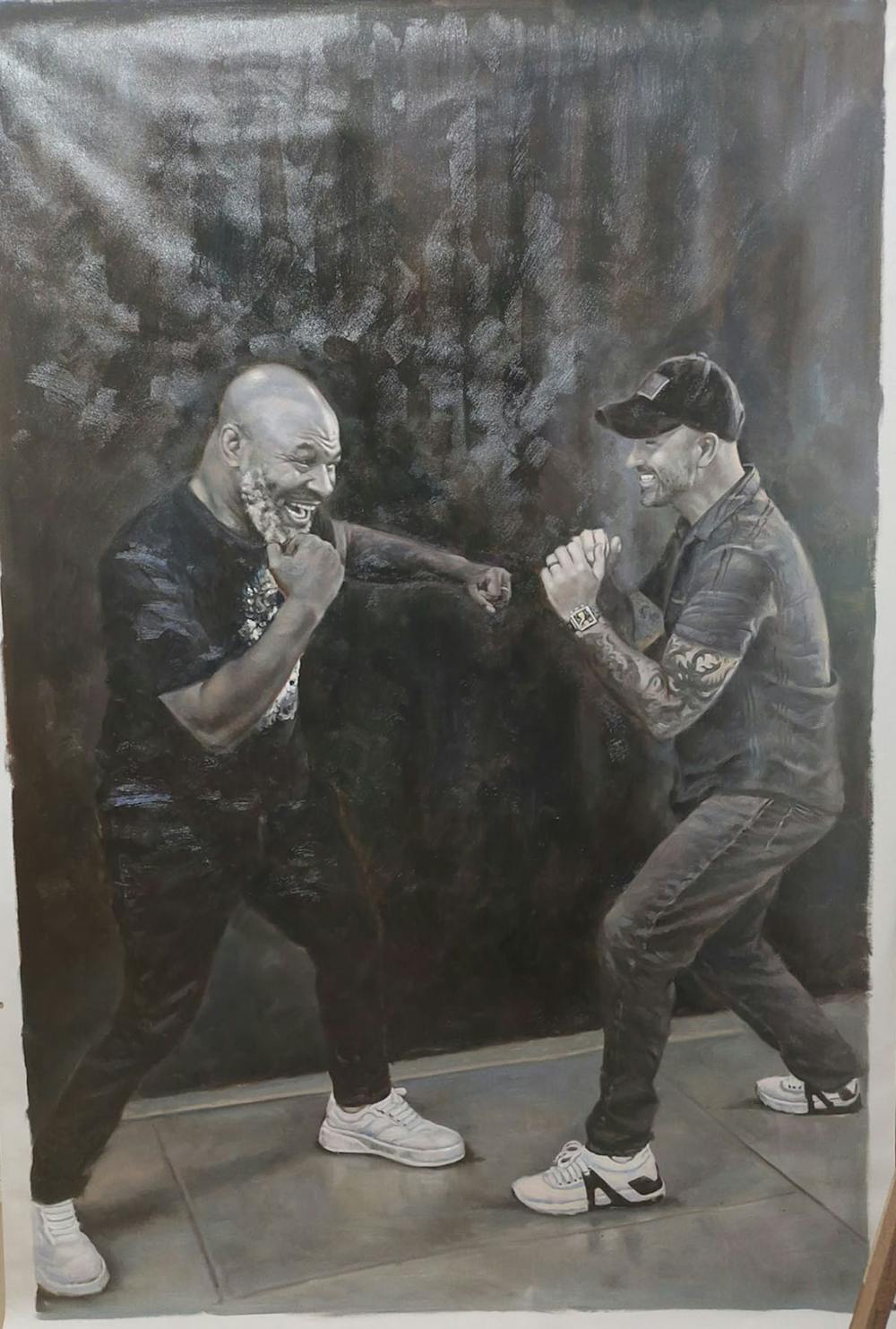 Artist-Rendered Painting