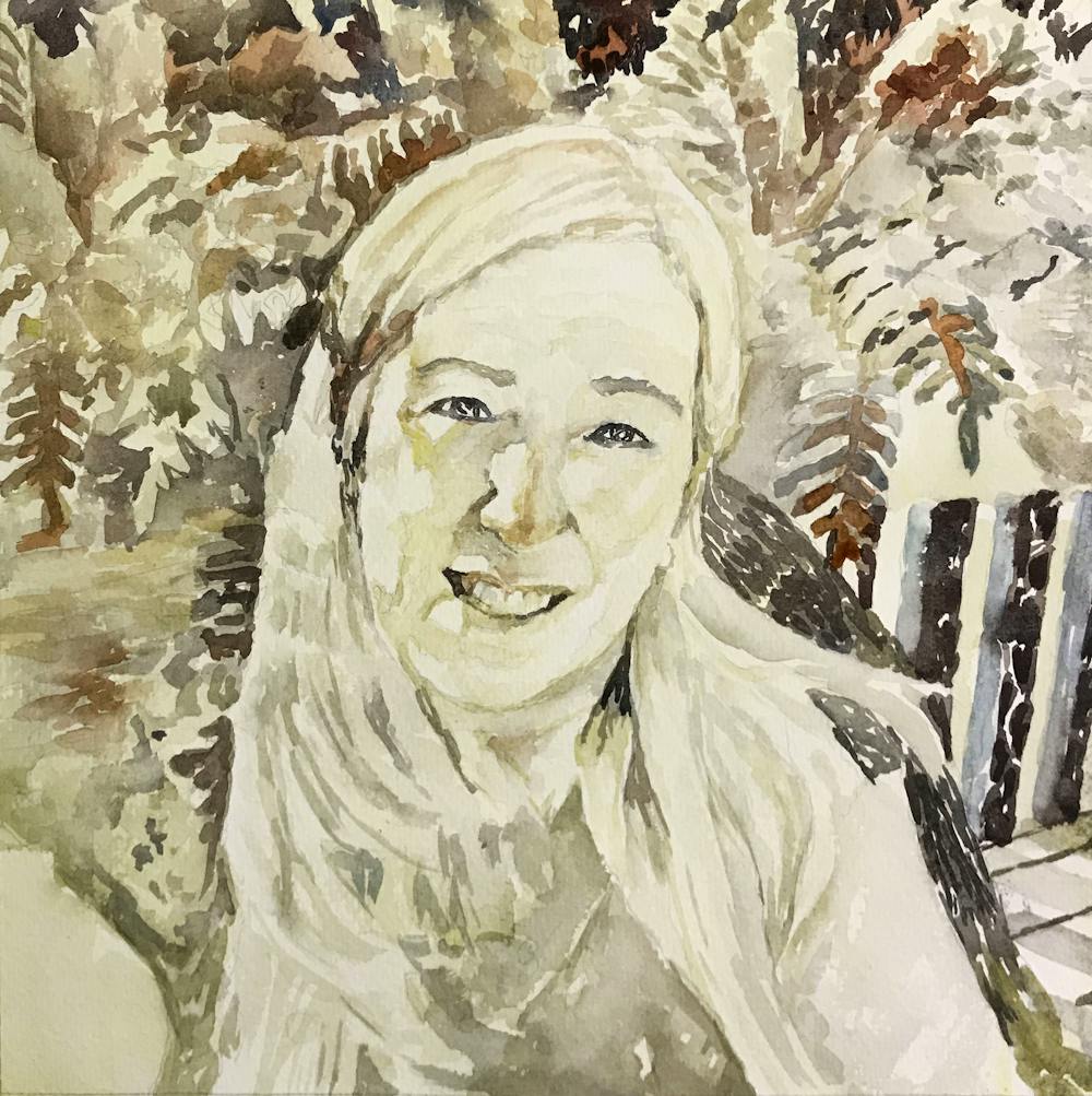 Artist-Rendered Painting