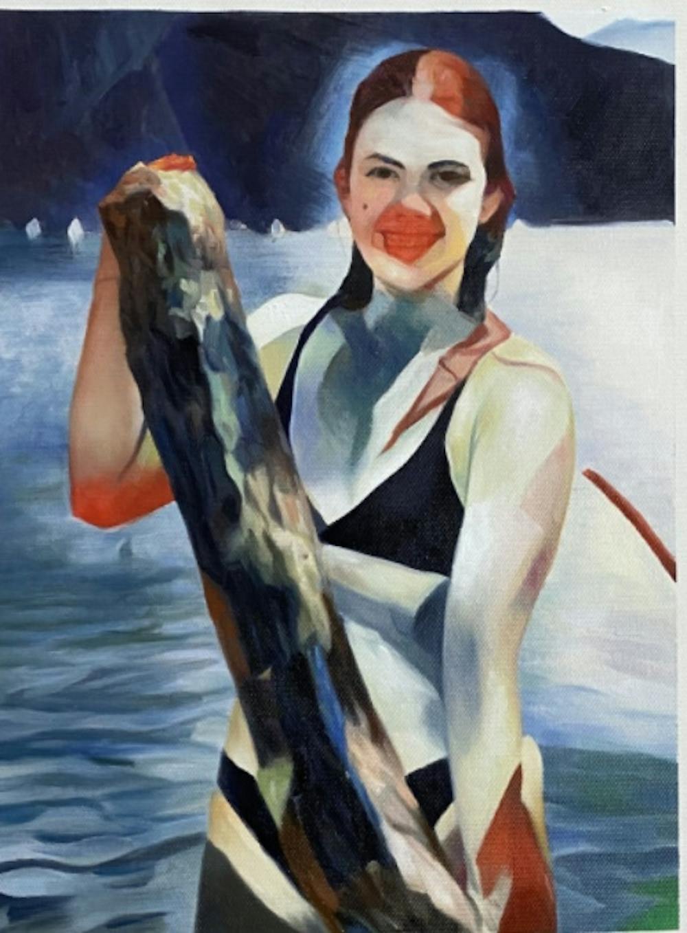 Artist-Rendered Painting