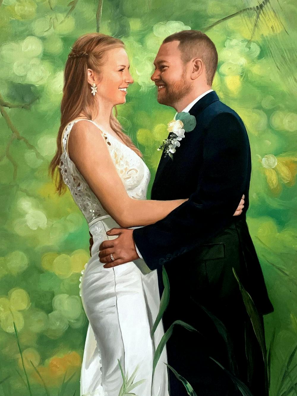 Artist-Rendered Painting