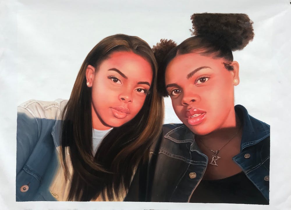 Artist-Rendered Painting