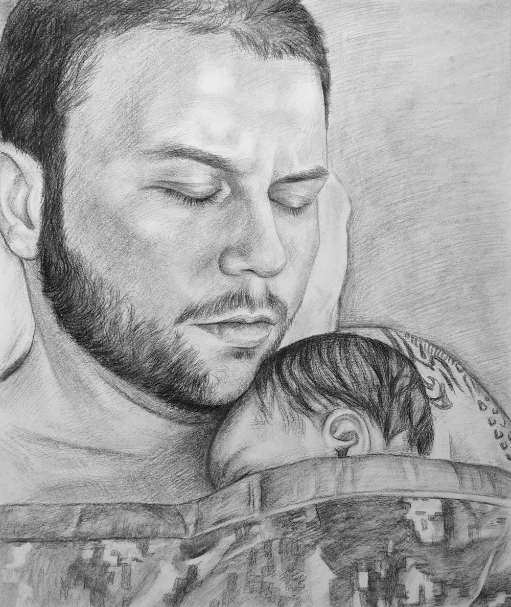 Artist-Rendered Painting