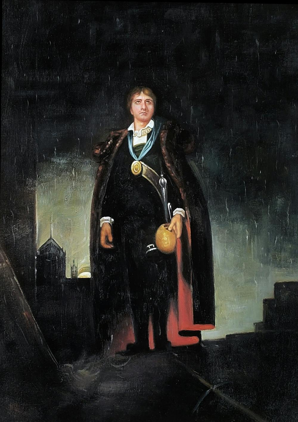 Artist-Rendered Painting