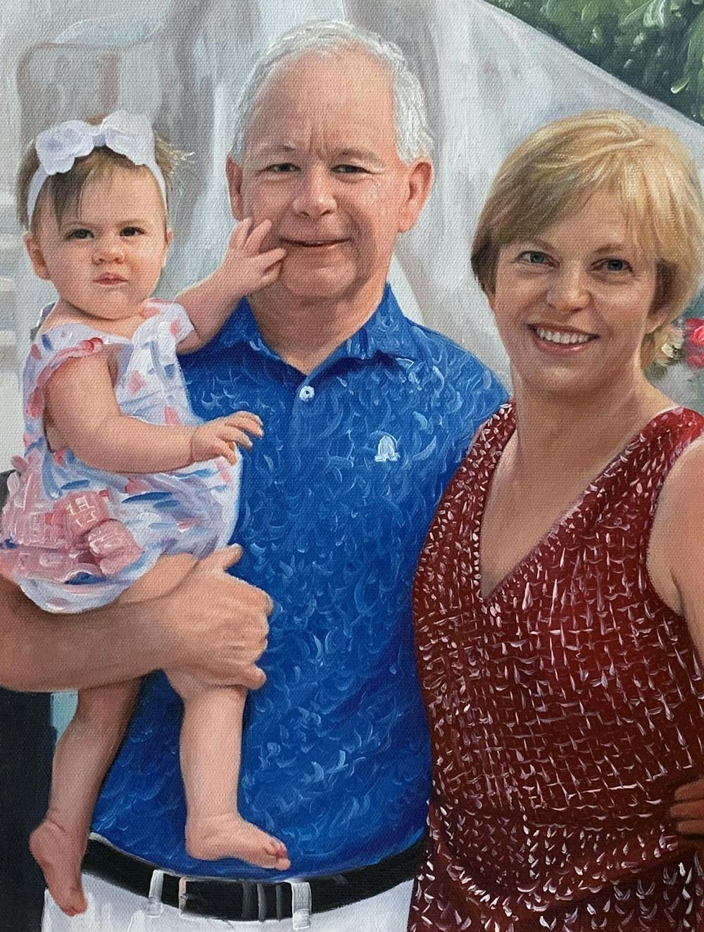 Artist-Rendered Painting