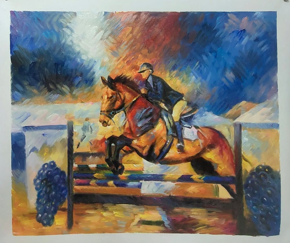 Artist-Rendered Painting