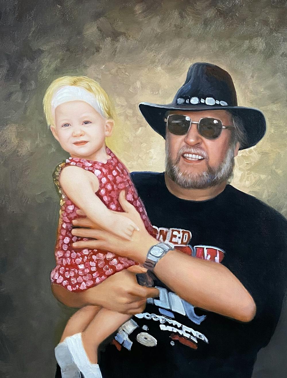 Artist-Rendered Painting