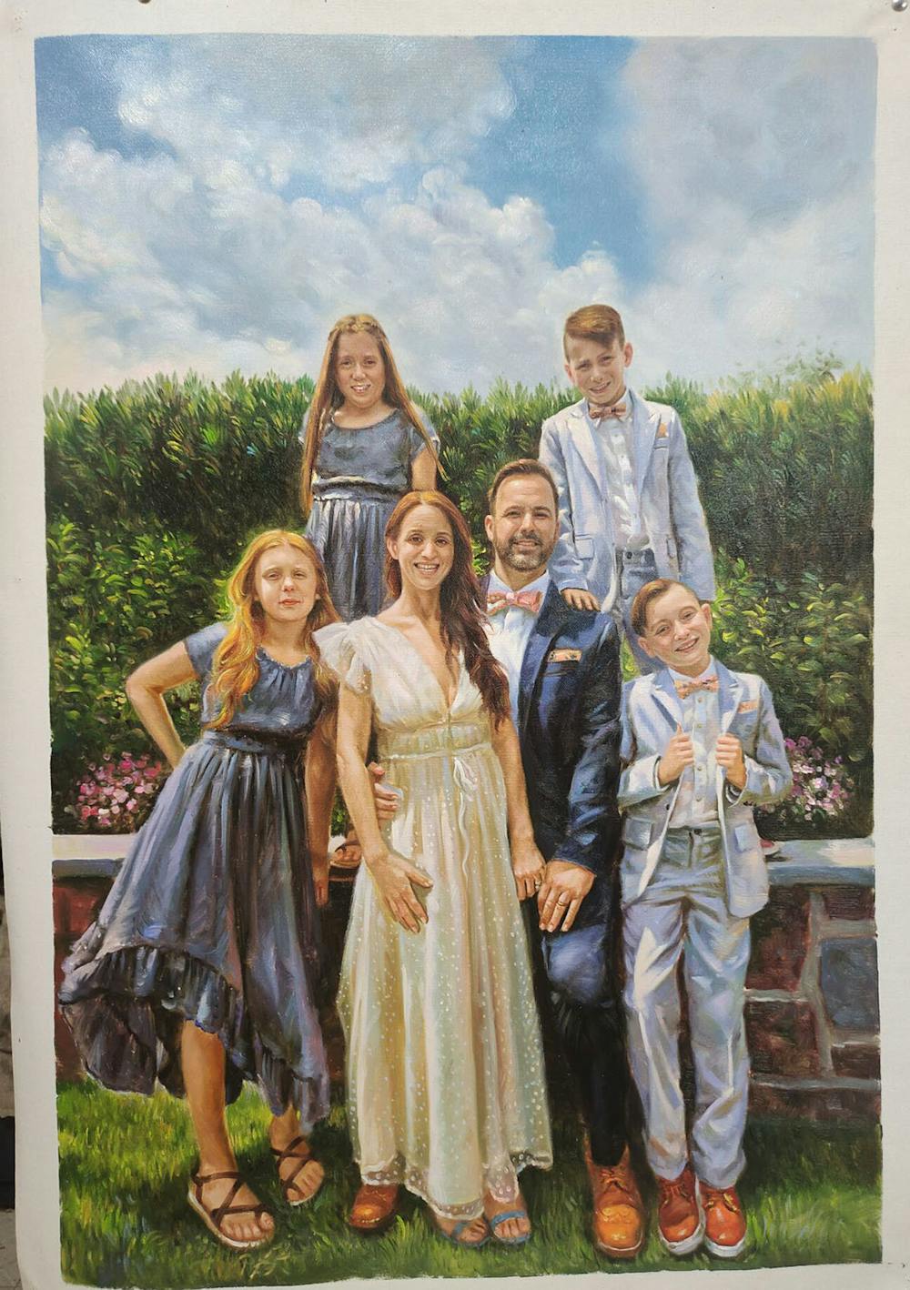 Artist-Rendered Painting