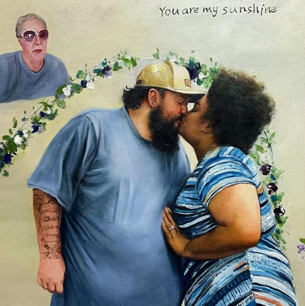 Artist-Rendered Painting