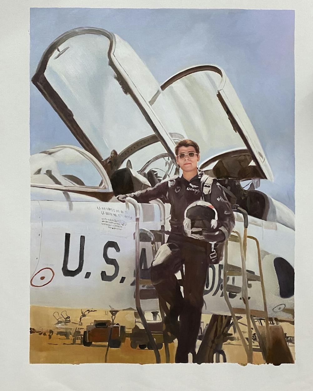 Artist-Rendered Painting