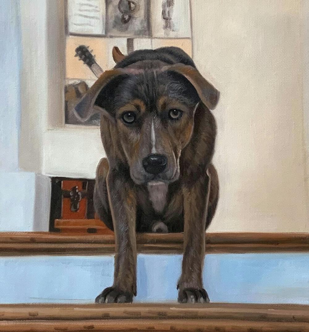 Artist-Rendered Painting