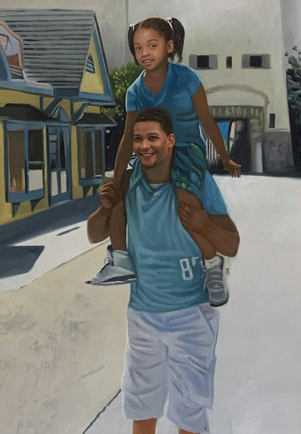 Artist-Rendered Painting