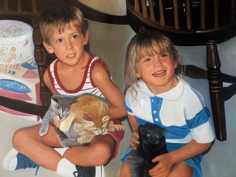 Artist-Rendered Painting