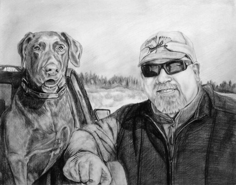 Artist-Rendered Painting