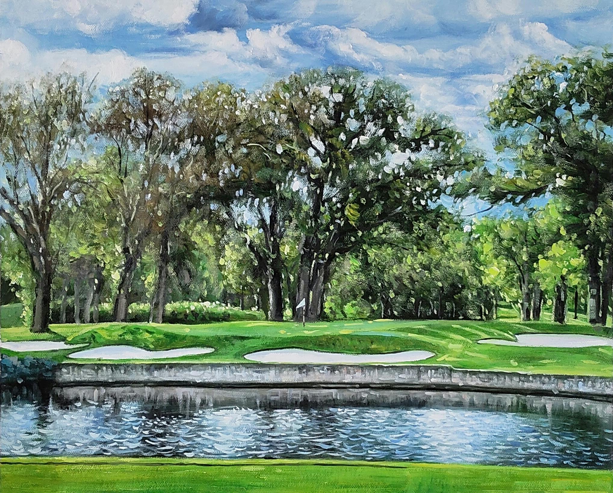 Custom oil painting from a customer photo