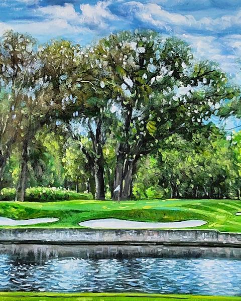 Custom oil painting from a customer photo