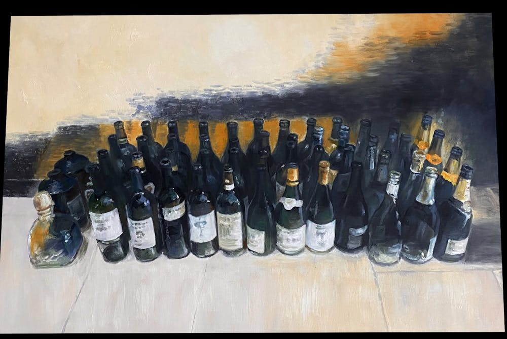 Artist-Rendered Painting