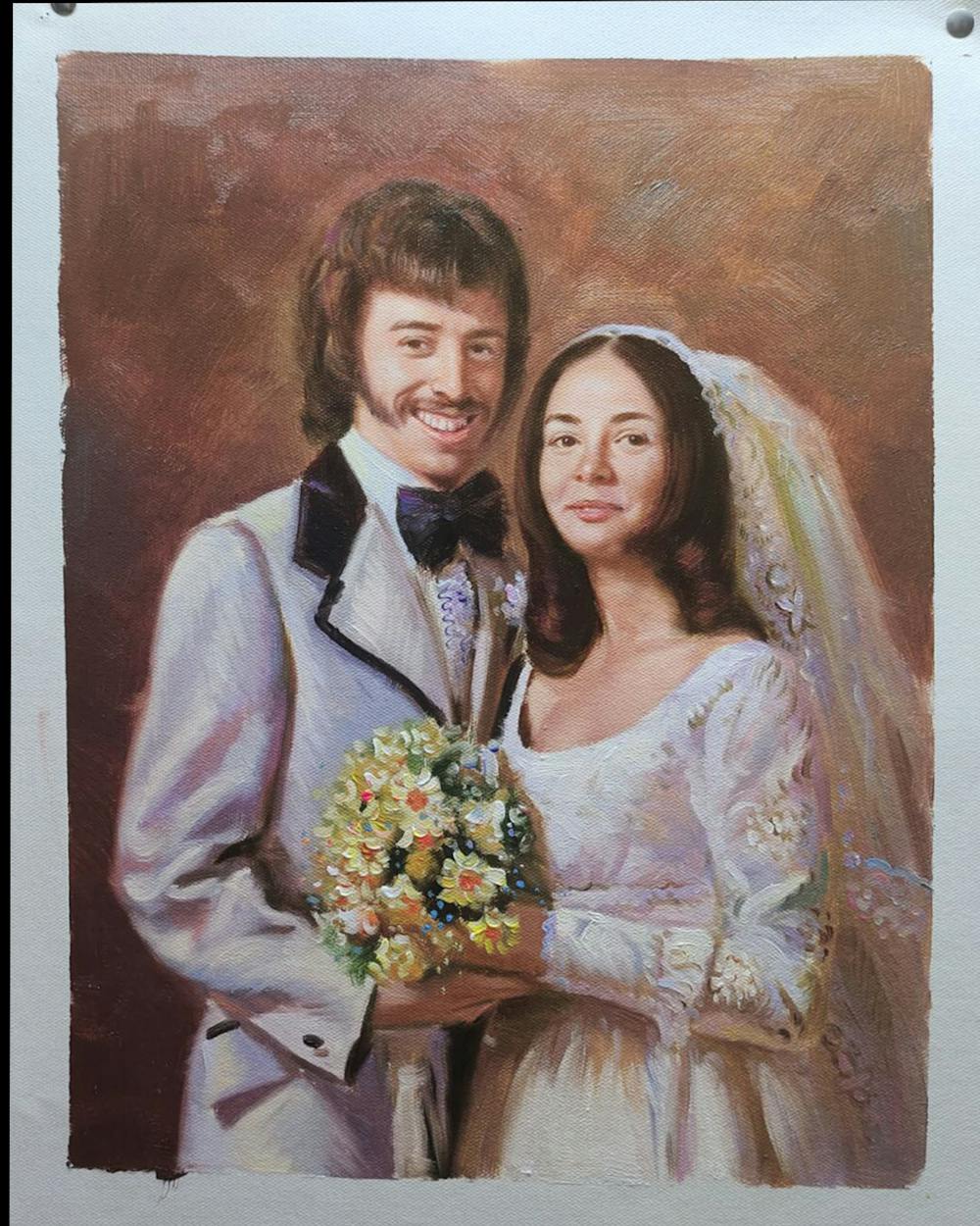 Artist-Rendered Painting