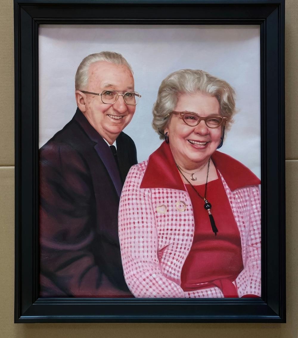 Artist-Rendered Painting