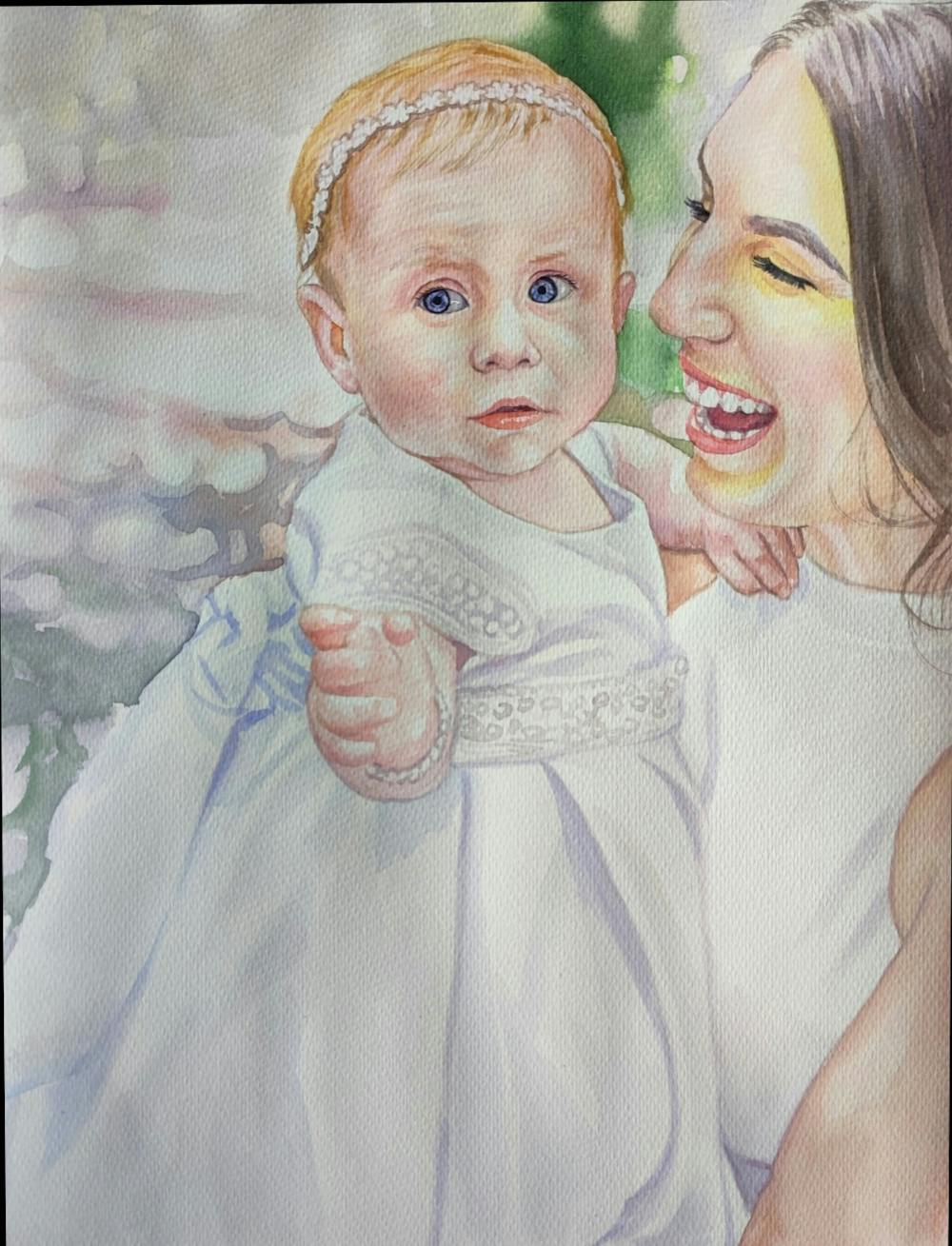 Artist-Rendered Painting