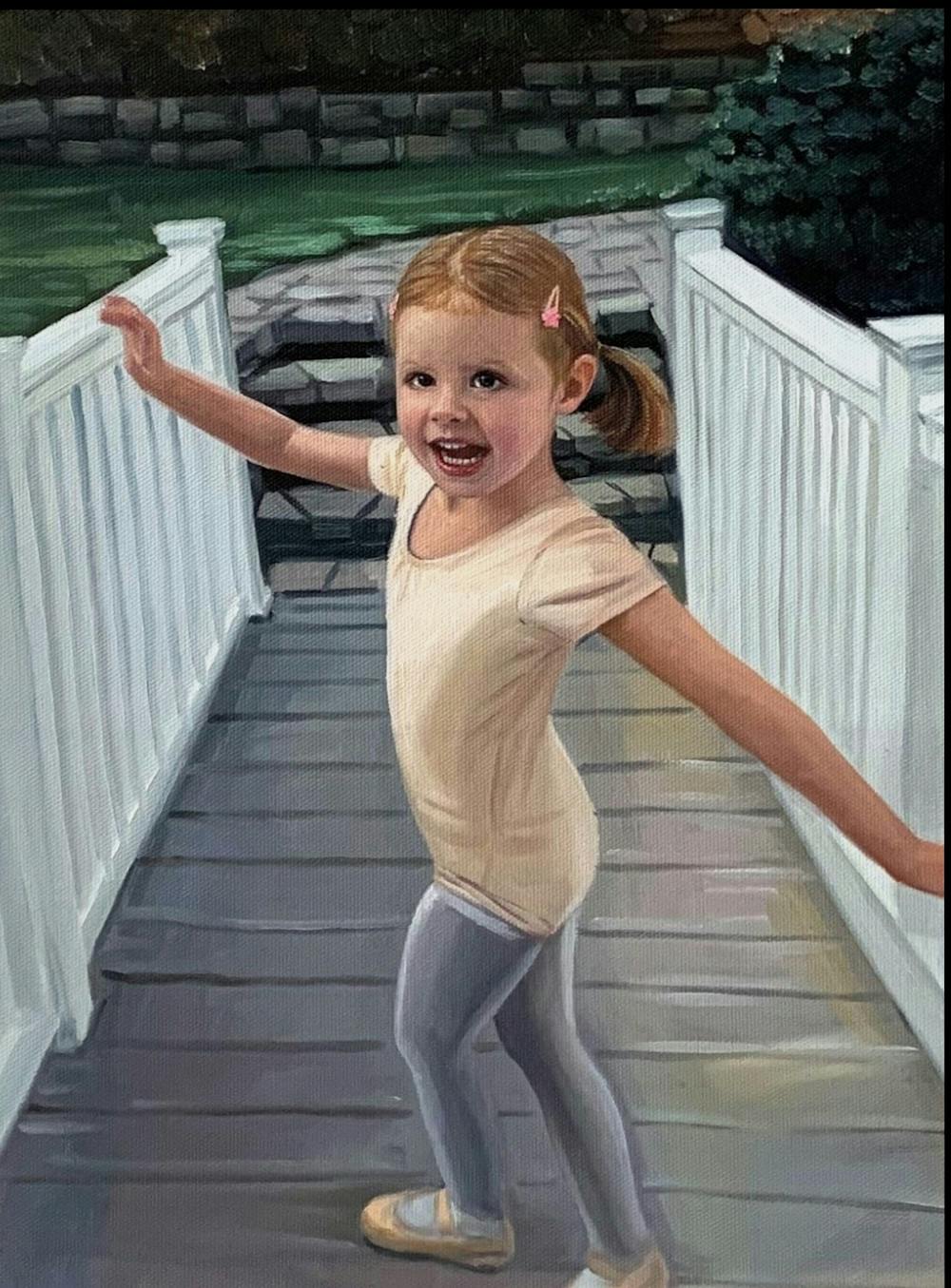 Artist-Rendered Painting