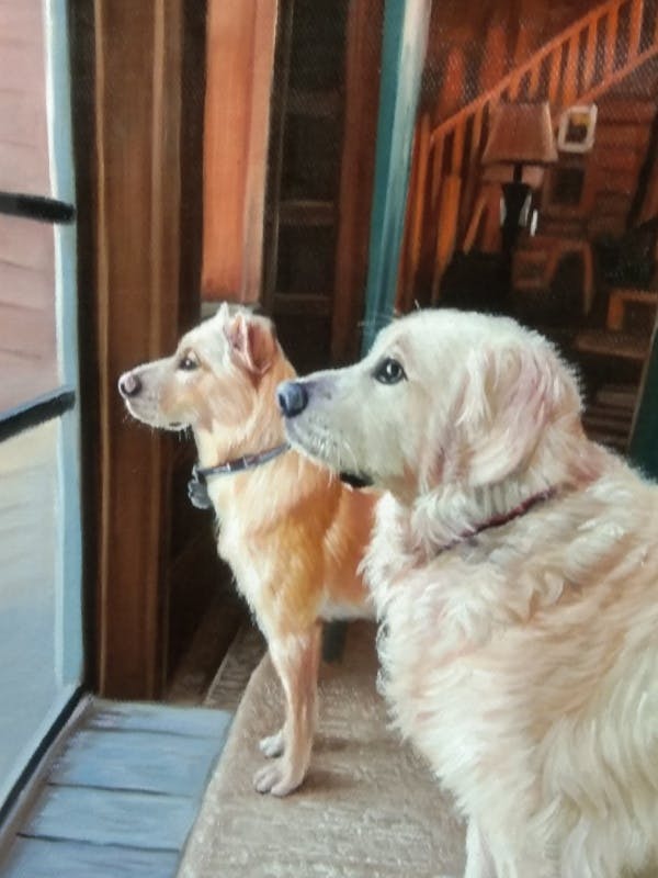 Customer painting sample