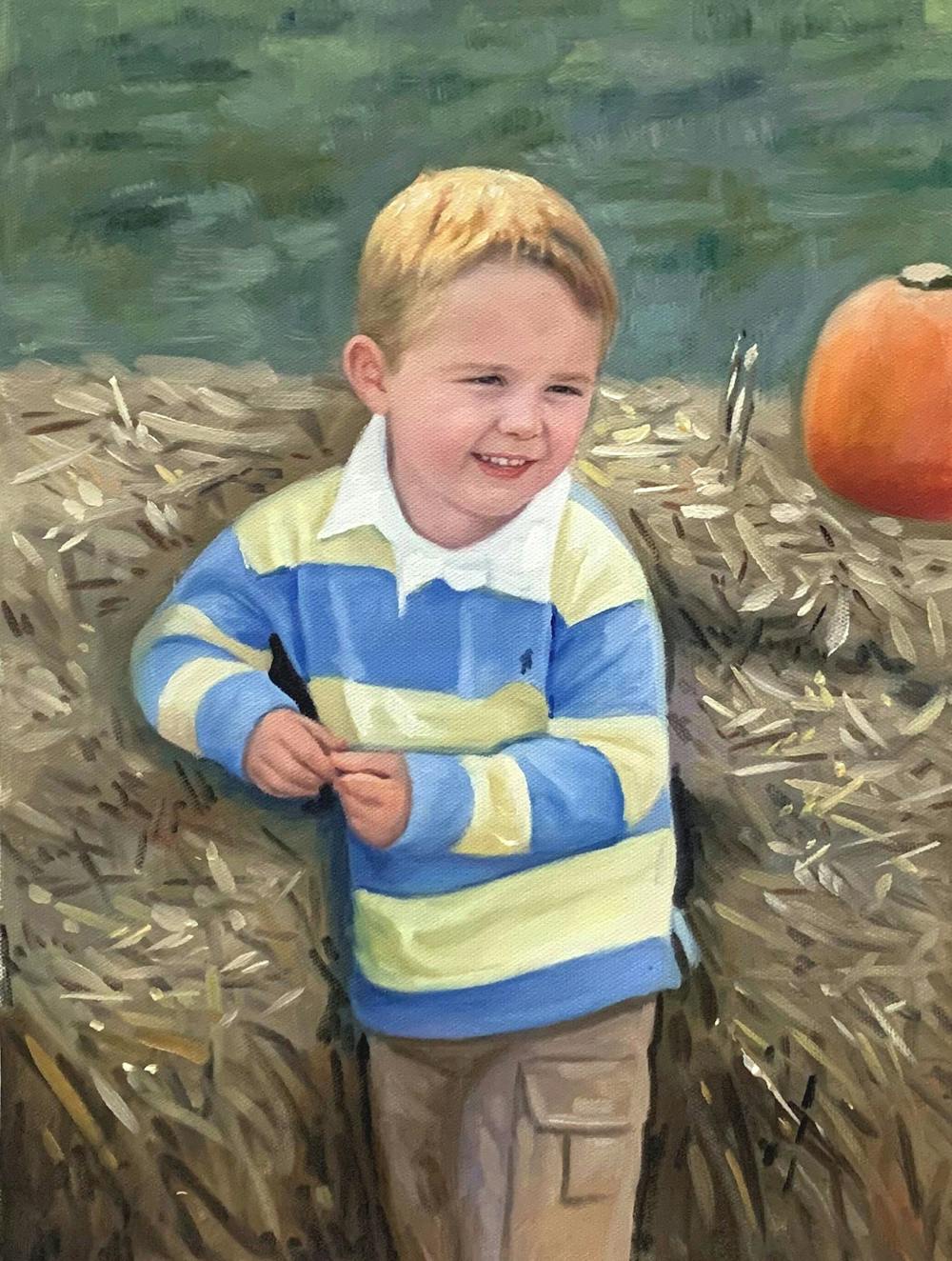 Artist-Rendered Painting