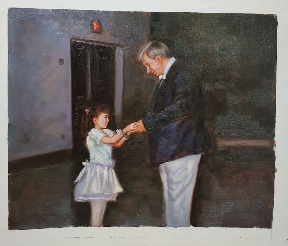 Artist-Rendered Painting