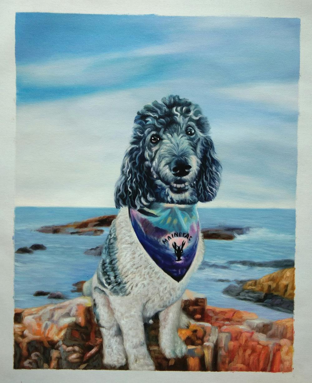 Artist-Rendered Painting