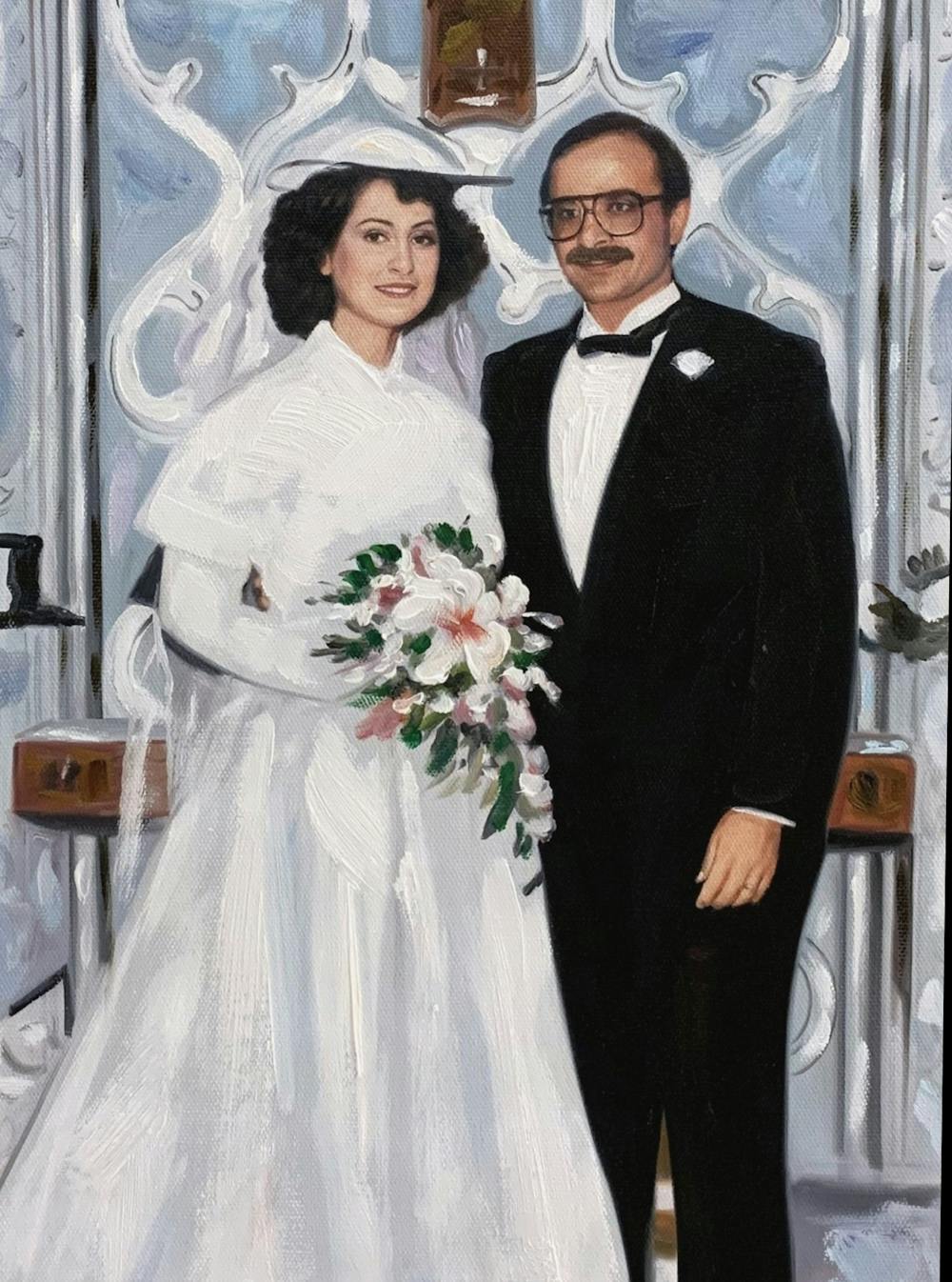 Artist-Rendered Painting