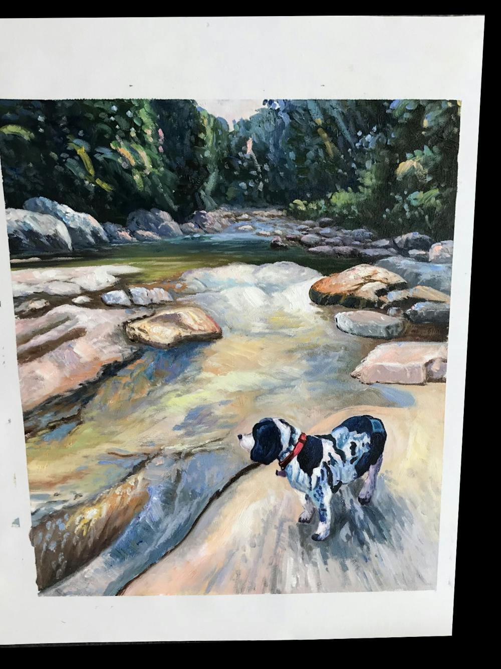 Artist-Rendered Painting