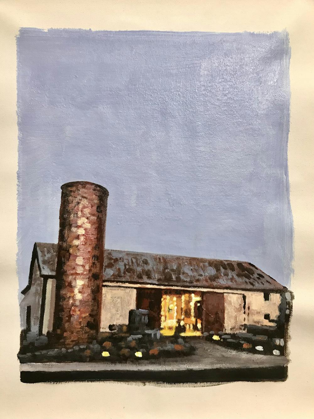 Artist-Rendered Painting