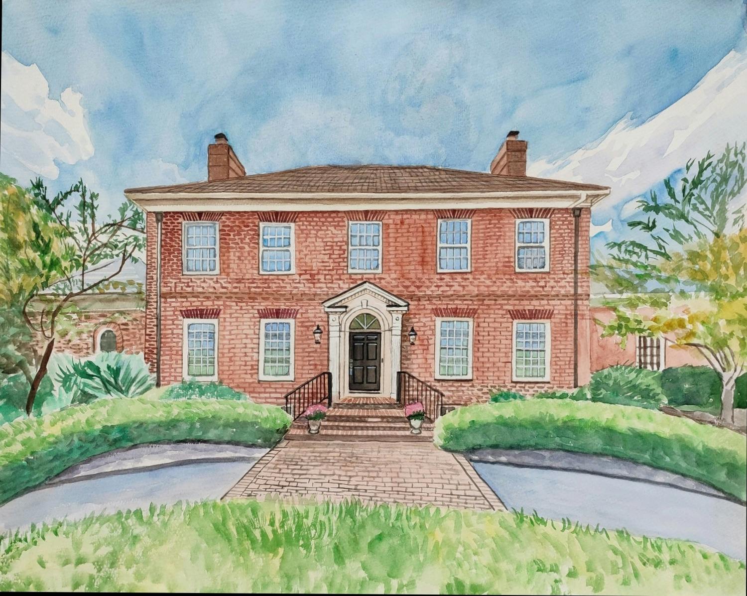 Customer painting sample