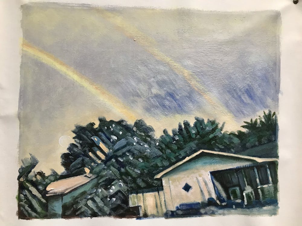 Artist-Rendered Painting