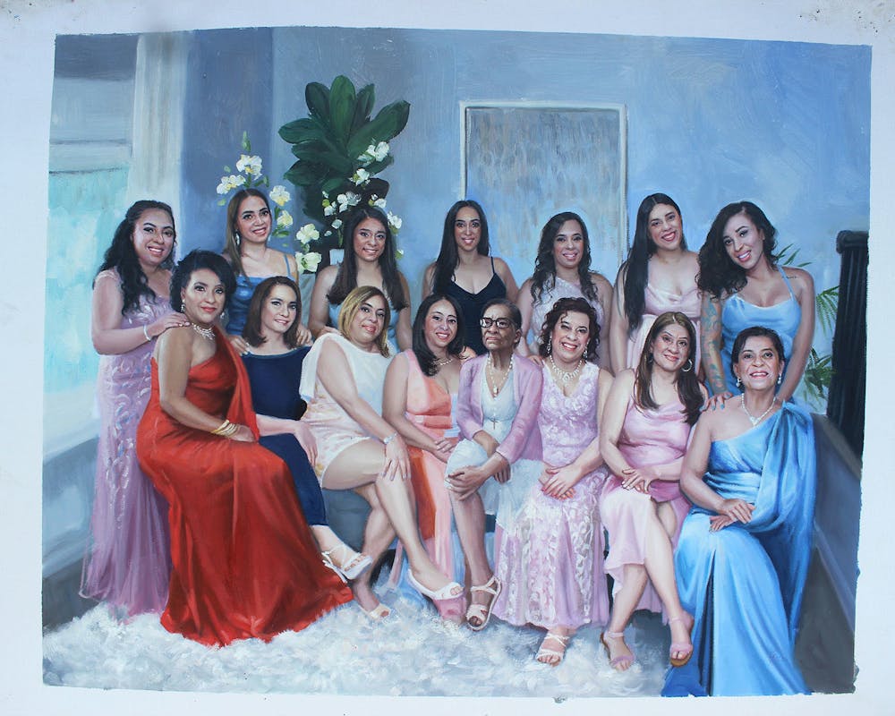 Artist-Rendered Painting