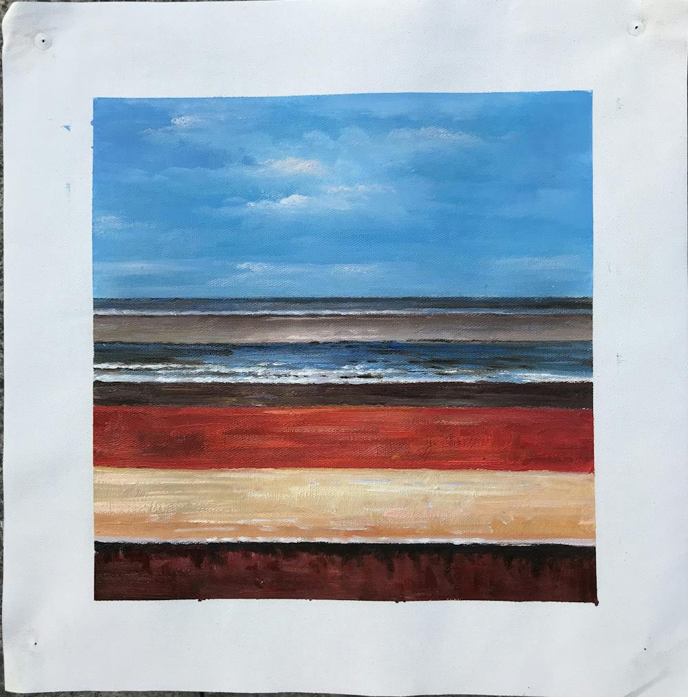 Artist-Rendered Painting