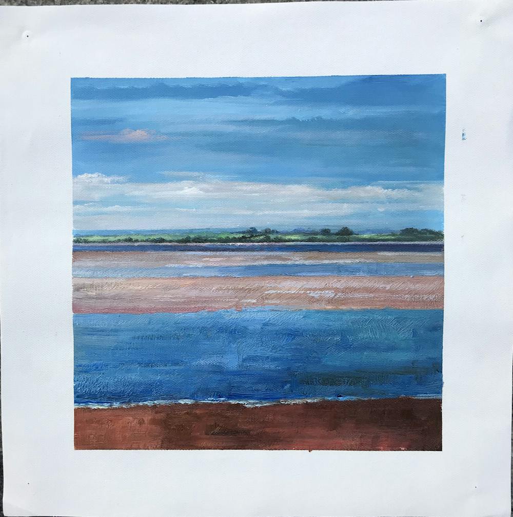 Artist-Rendered Painting