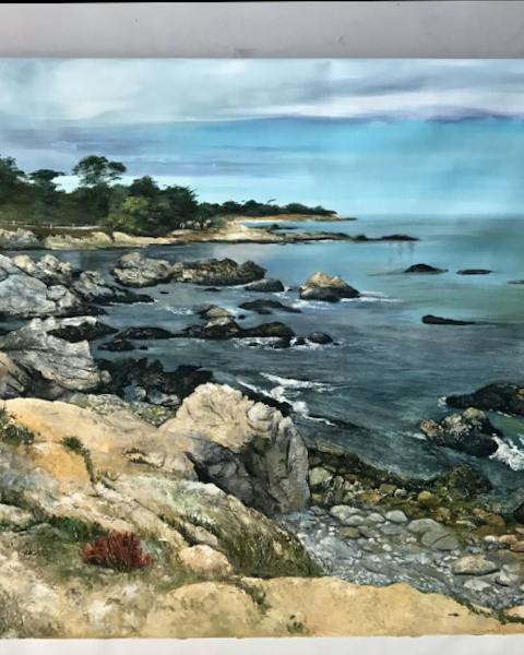 Custom oil painting from a customer photo