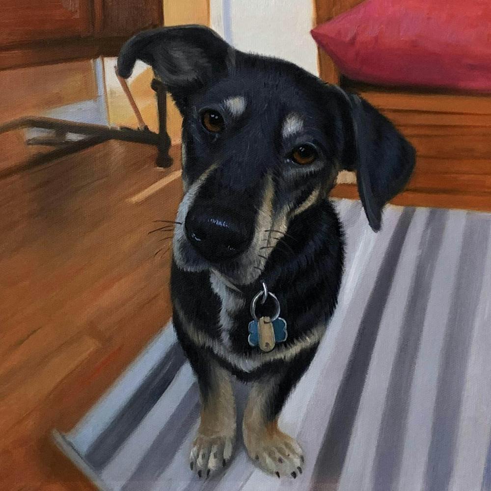 Artist-Rendered Painting