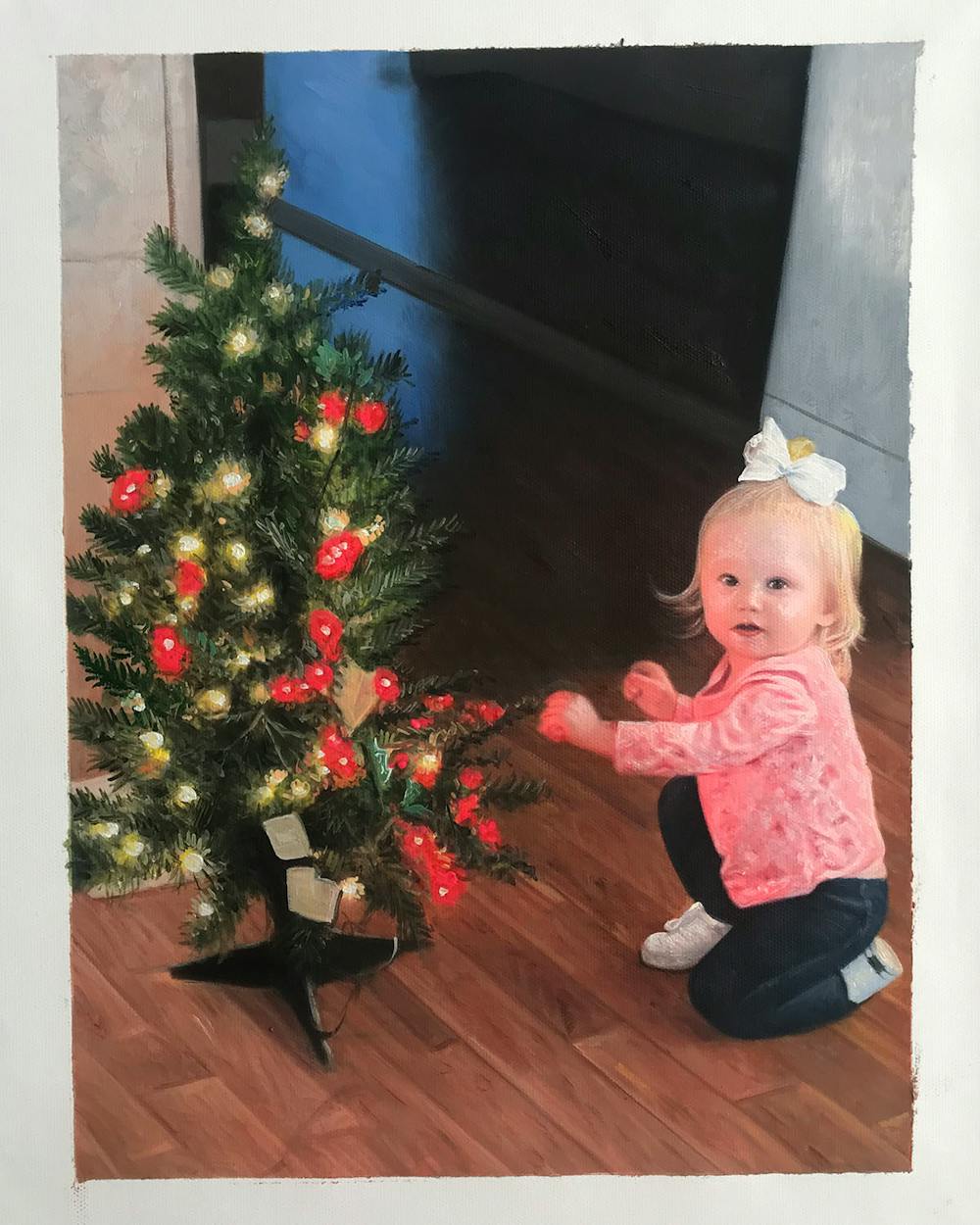 Artist-Rendered Painting