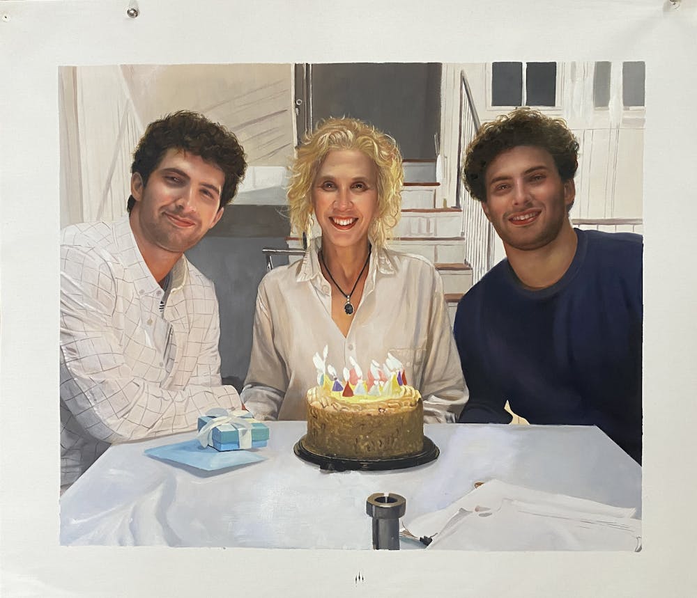 Artist-Rendered Painting