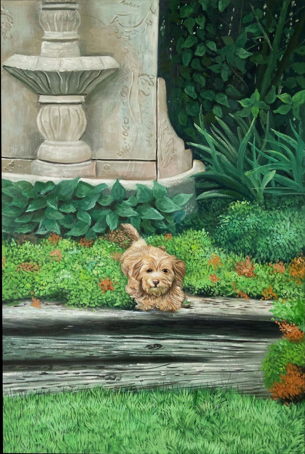 Artist-Rendered Painting