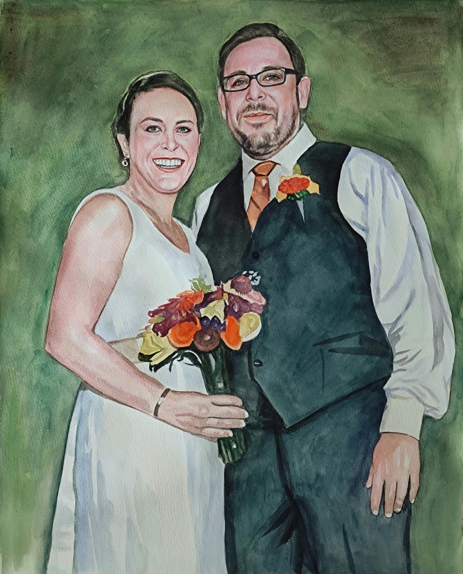 Customer painting sample