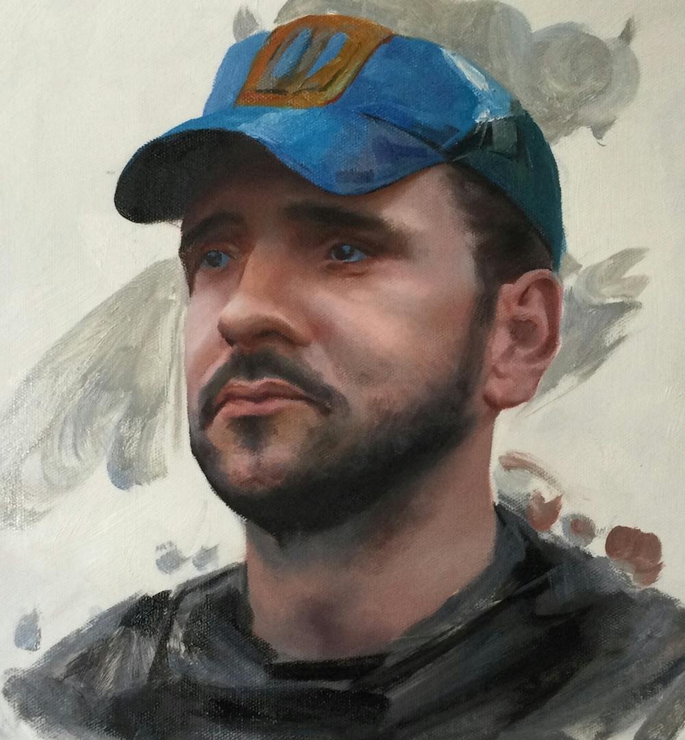 Artist-Rendered Painting