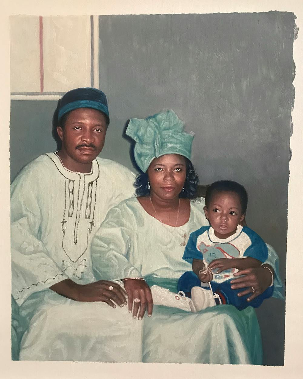 Artist-Rendered Painting