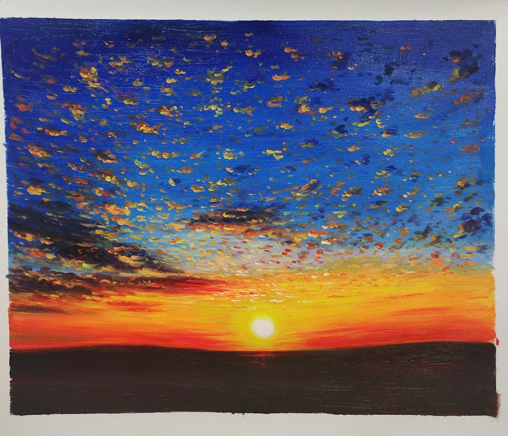 Artist-Rendered Painting