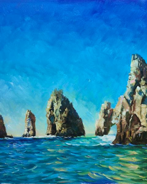 Custom oil painting from a customer photo