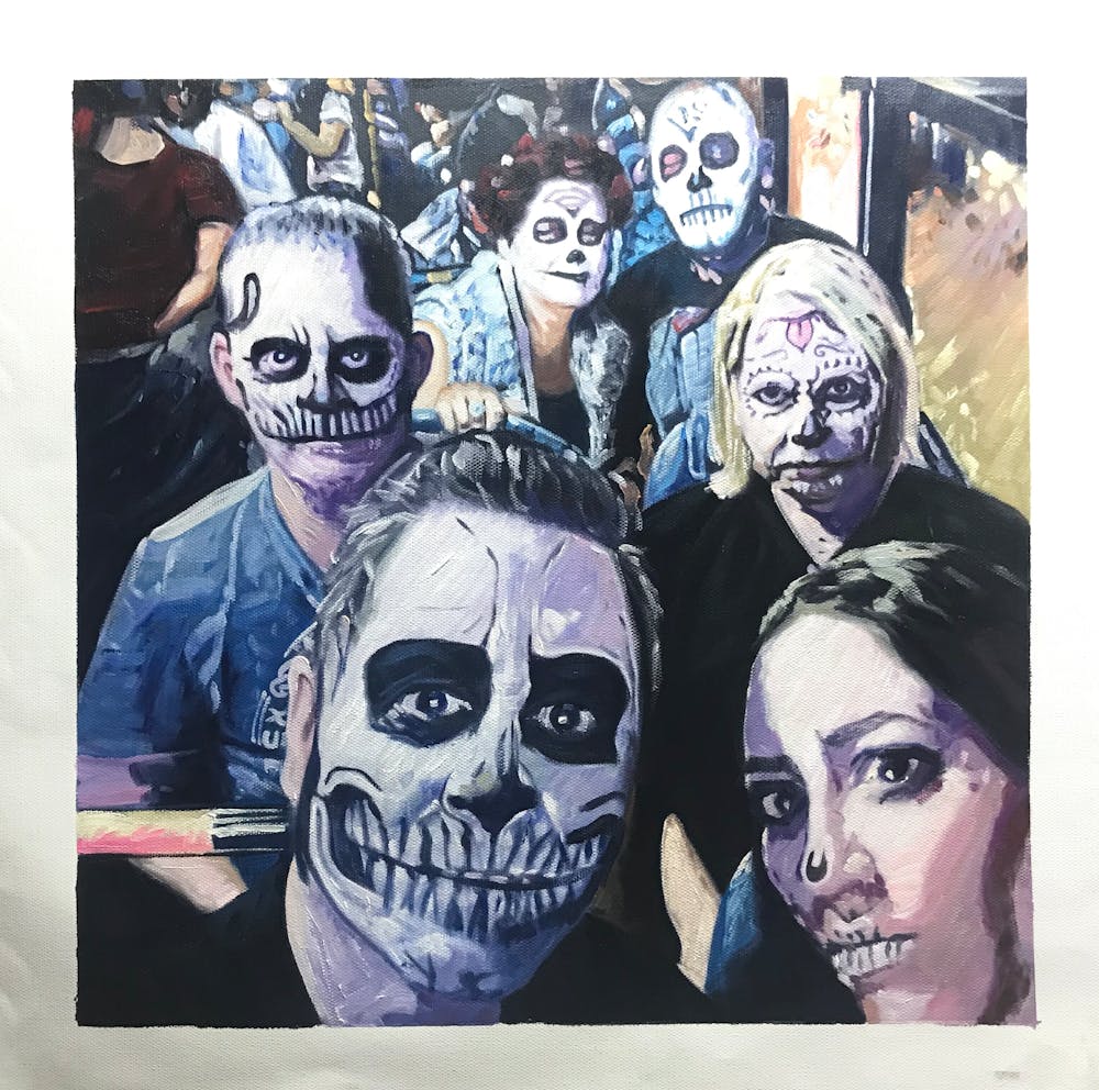 Artist-Rendered Painting