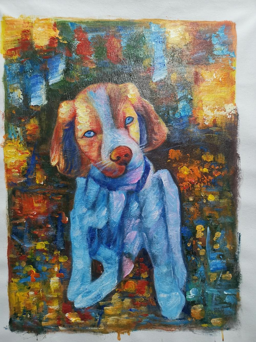 Artist-Rendered Painting