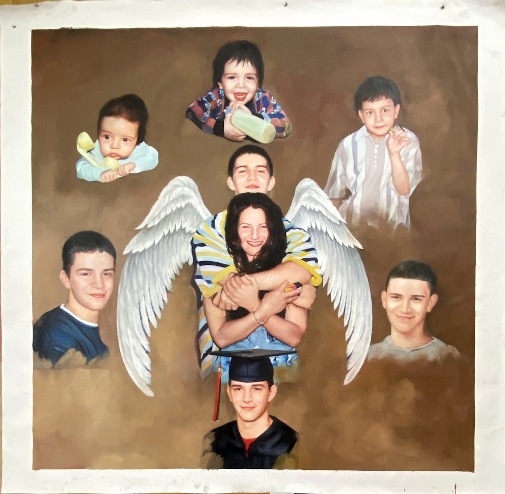 Artist-Rendered Painting