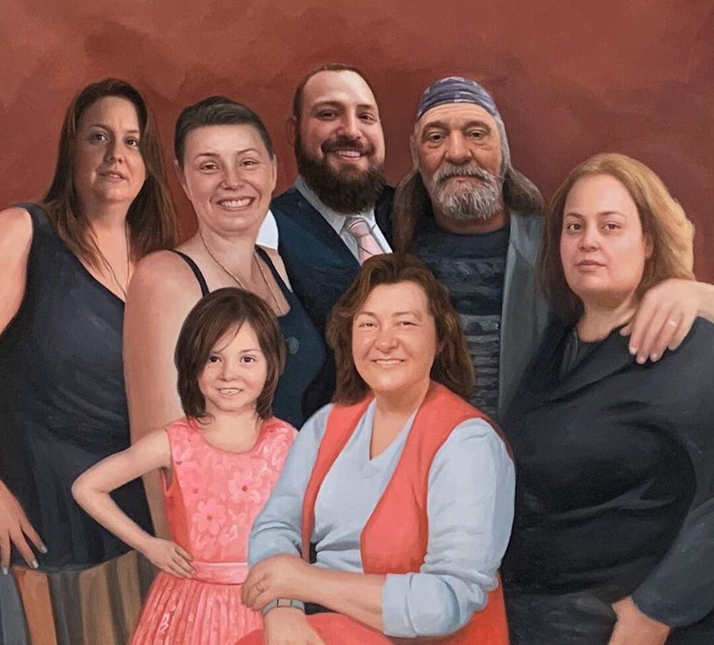 Artist-Rendered Painting